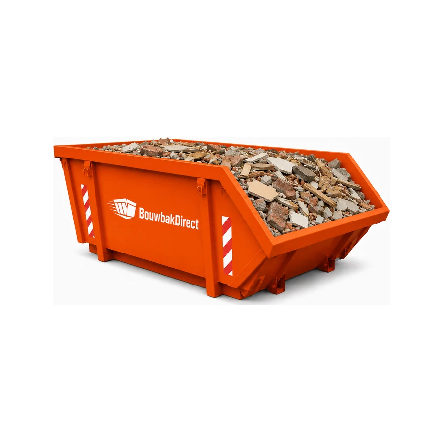 Bouw- en sloopafval container van BouwbakDirect
