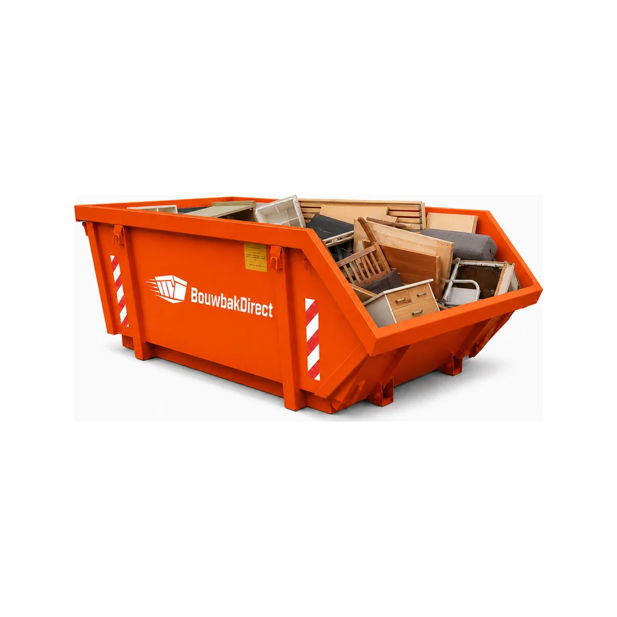 Grofvuil container van BouwbakDirect