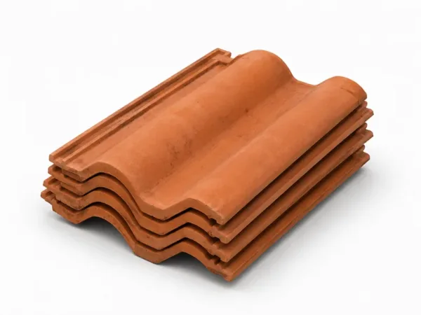 Dakpannen voor de puincontainer